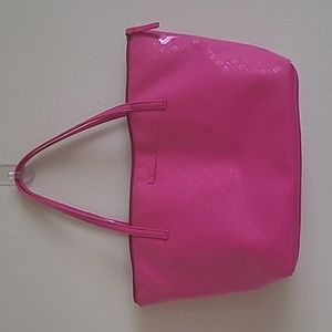 Kate Spade Snap Dragon Sophie Emerald Avenue Leather Tote